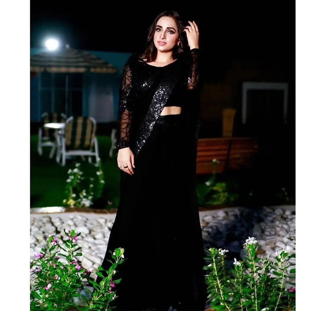 Black Fairy Saree