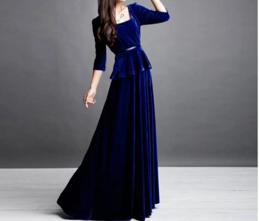 Blue Velvet Outfit