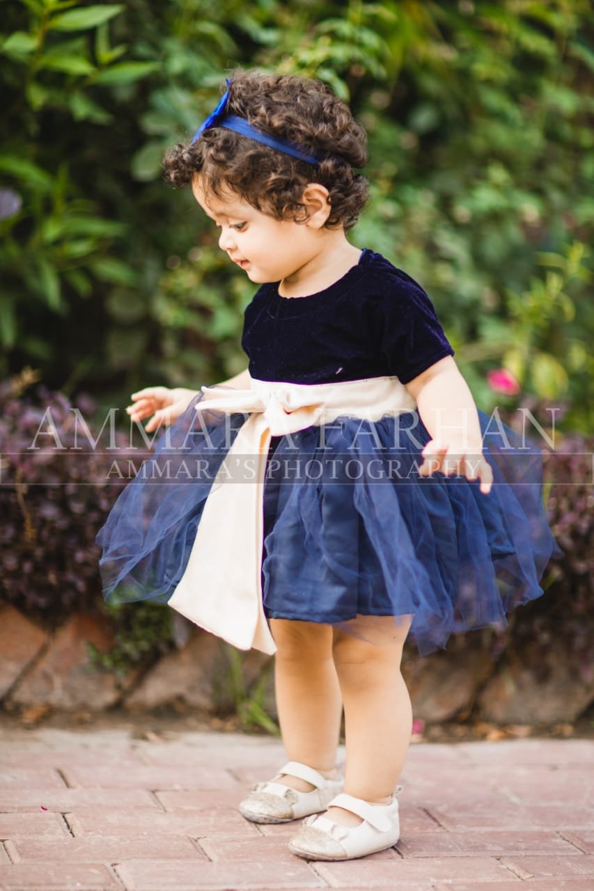 Blue Baby Stylish Frock