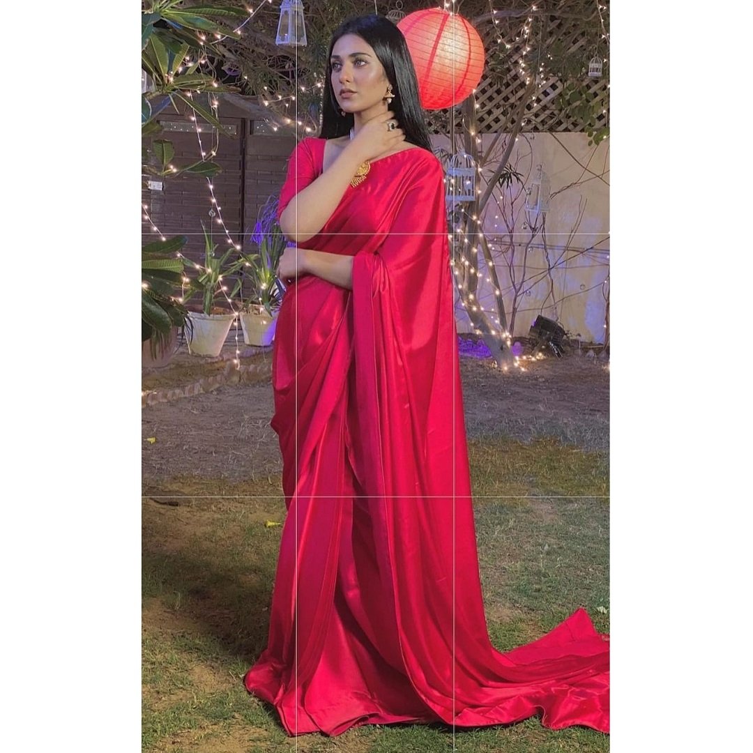 Red Silk Saree